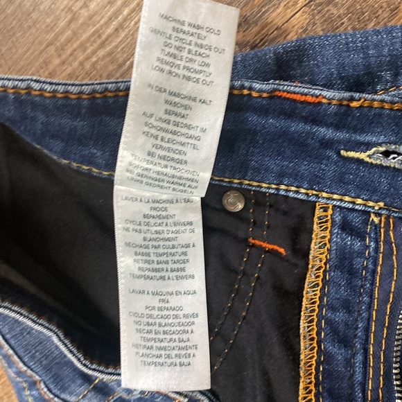 NWOT TRUE RELIGION HALLIE HIGH RISE SUPER SKINNY SZ 27 - Picture 14 of 15